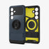 ACS07188 - Galaxy S24 Ultra Case Slim Armor (MagFit) in Metal Slate showing the back
